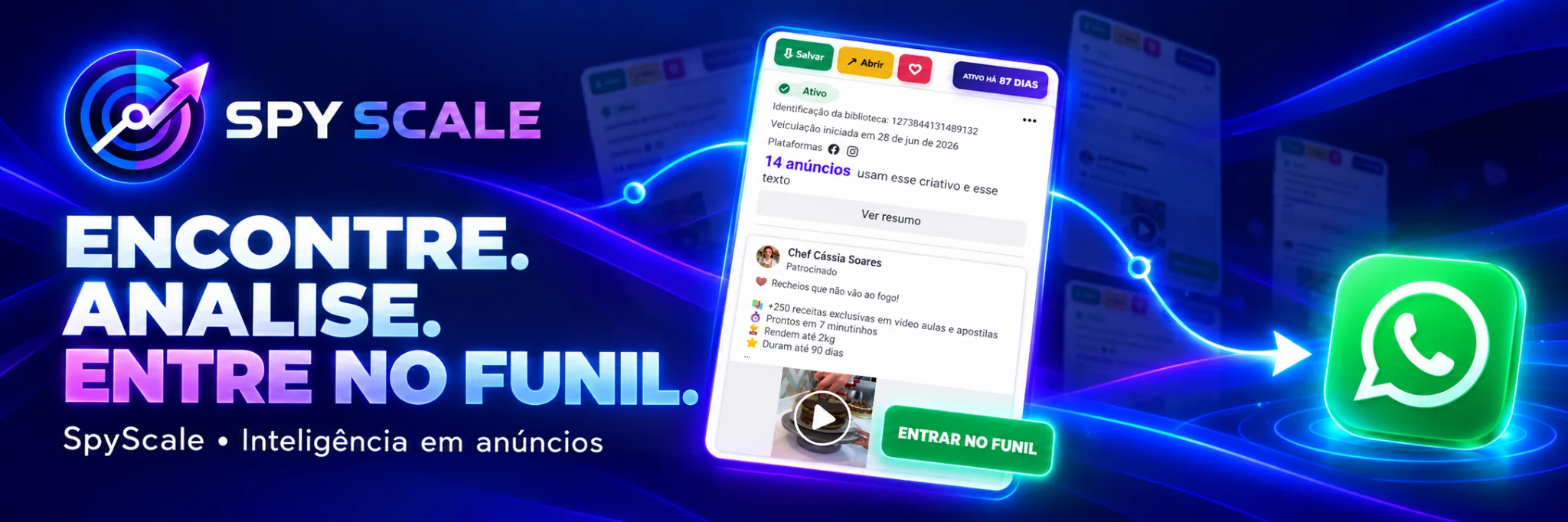 SpyScale: encontre, analise e entre no funil